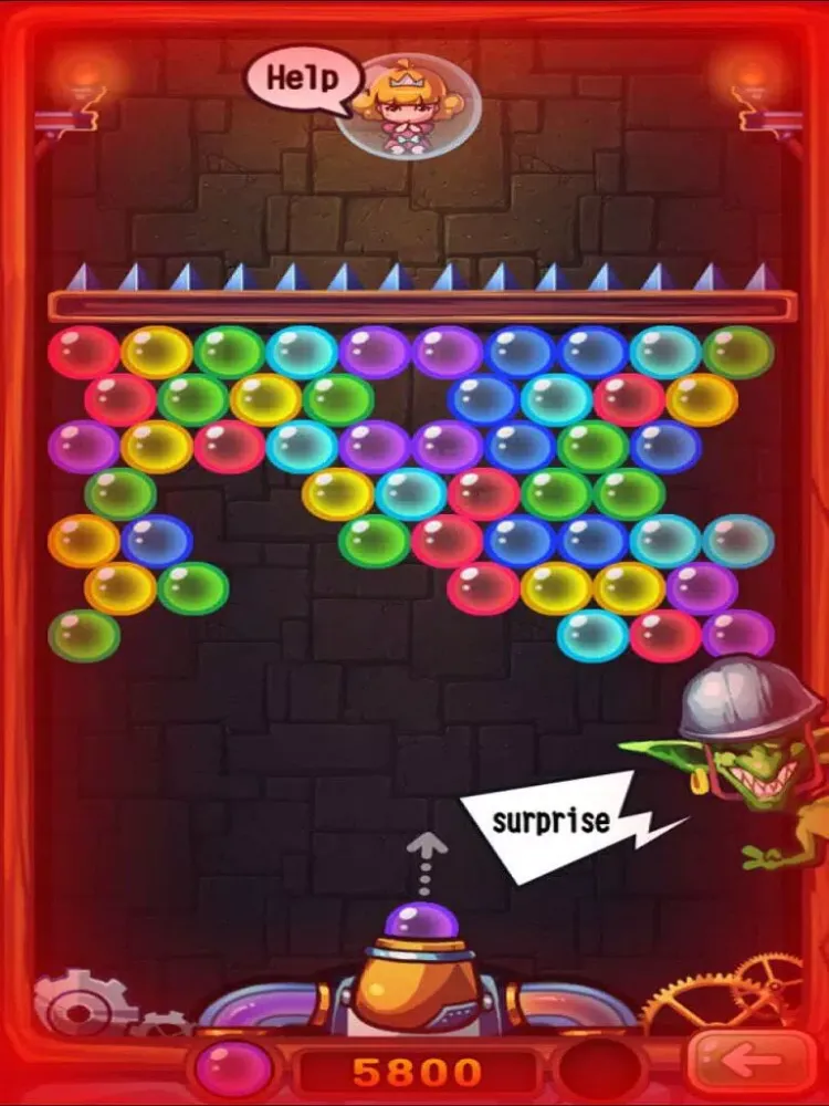 BubblePrincessRescue-泡泡龙A free bubble popping game iPad  Screenshots
