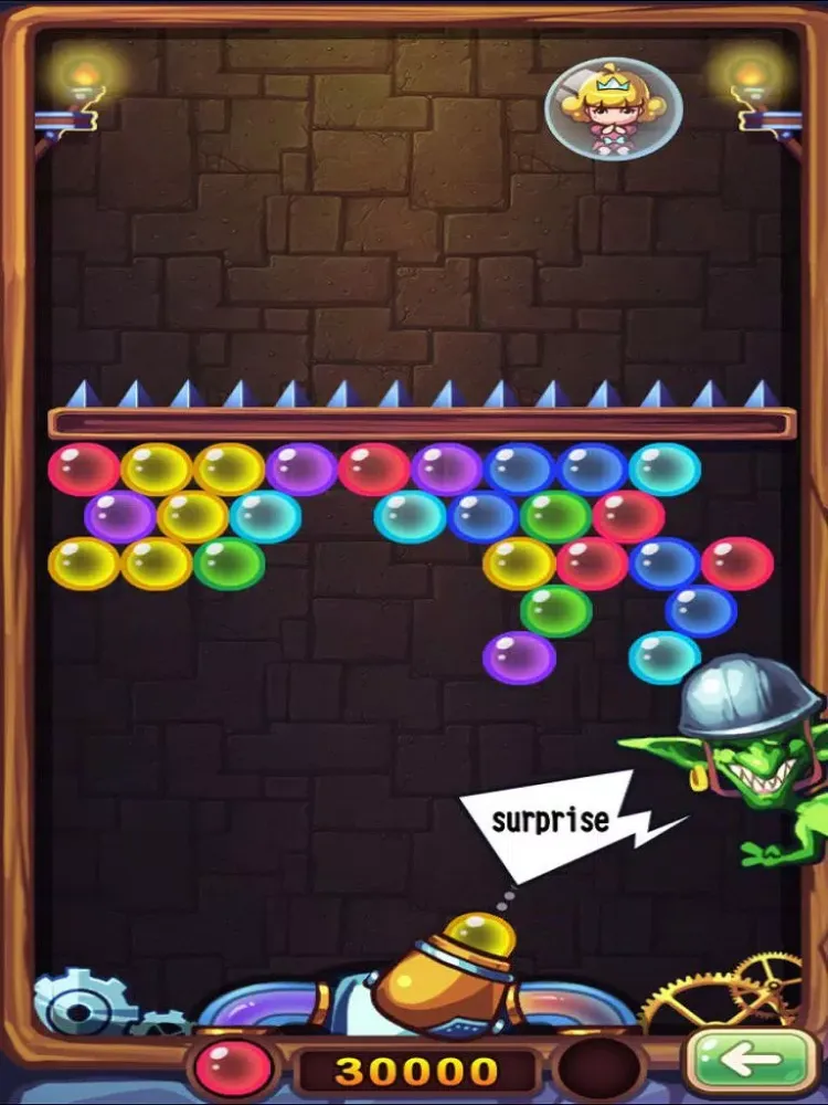 BubblePrincessRescue-泡泡龙A free bubble popping game iPad  Screenshots