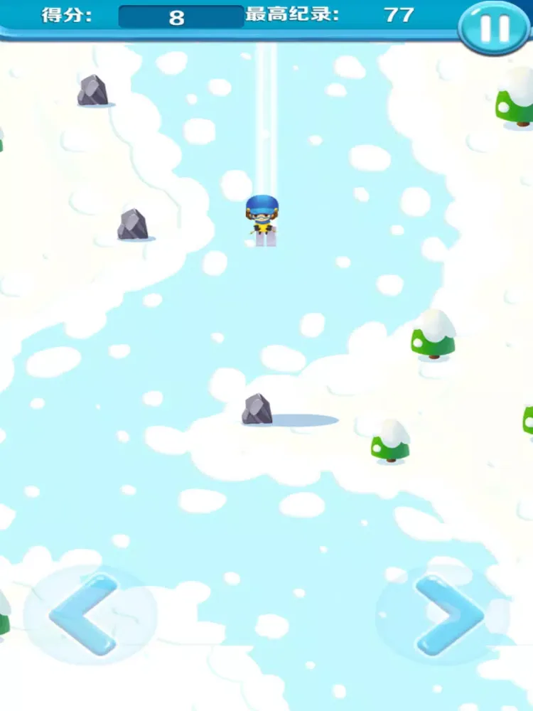 Captures d'écran de 梦幻滑雪2016-全民极限跑酷游戏！ iPad 