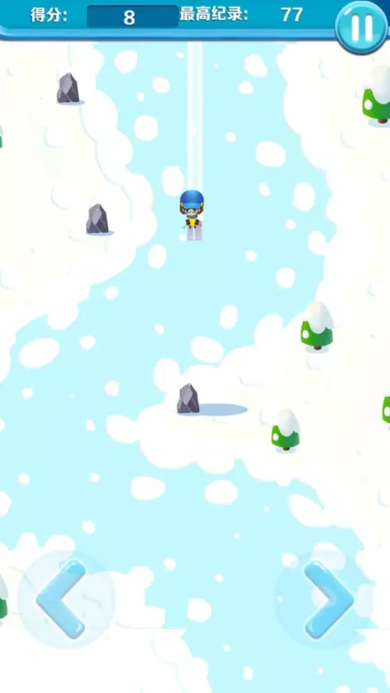 Captures d'écran de 梦幻滑雪2016-全民极限跑酷游戏！