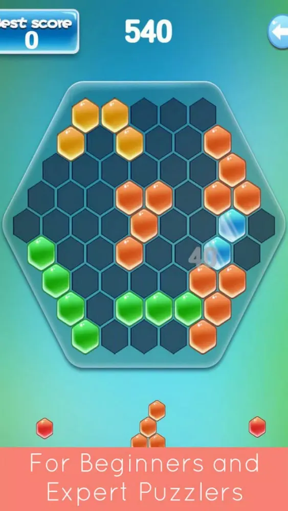 Tangkapan layar Jelly Hexa Crush Fun