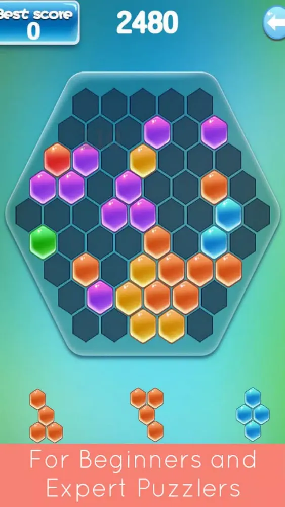 Tangkapan layar Jelly Hexa Crush Fun