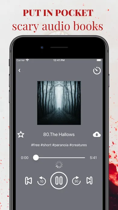 Скриншоты Creepypasta Scary Stories App