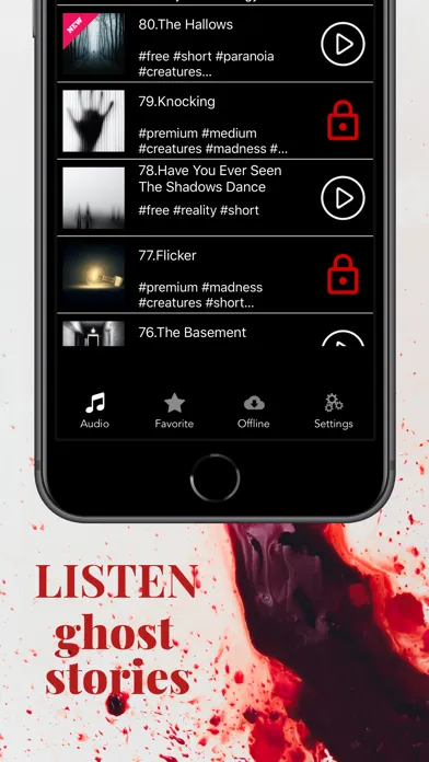 Скриншоты Creepypasta Scary Stories App