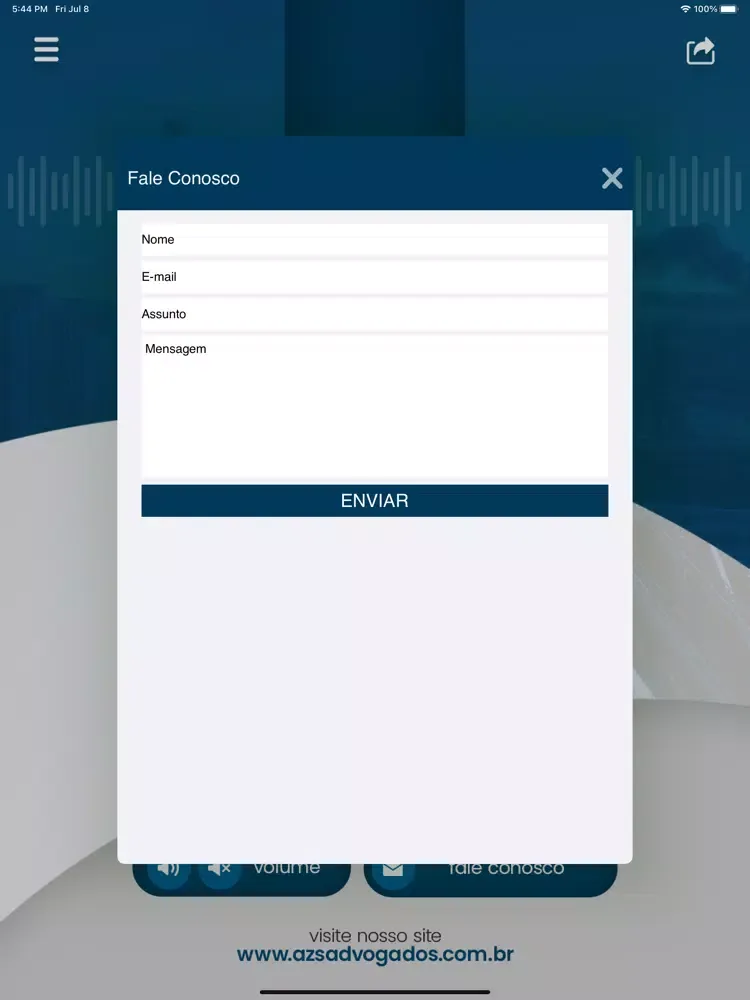 Web Rádio AZS iPad  スクリーンショット
