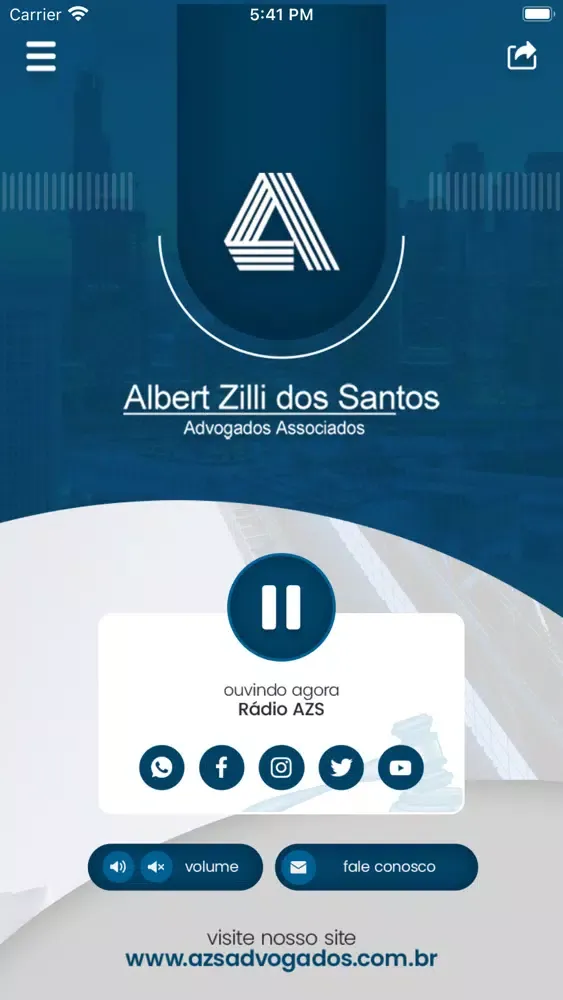 Web Rádio AZS スクリーンショット