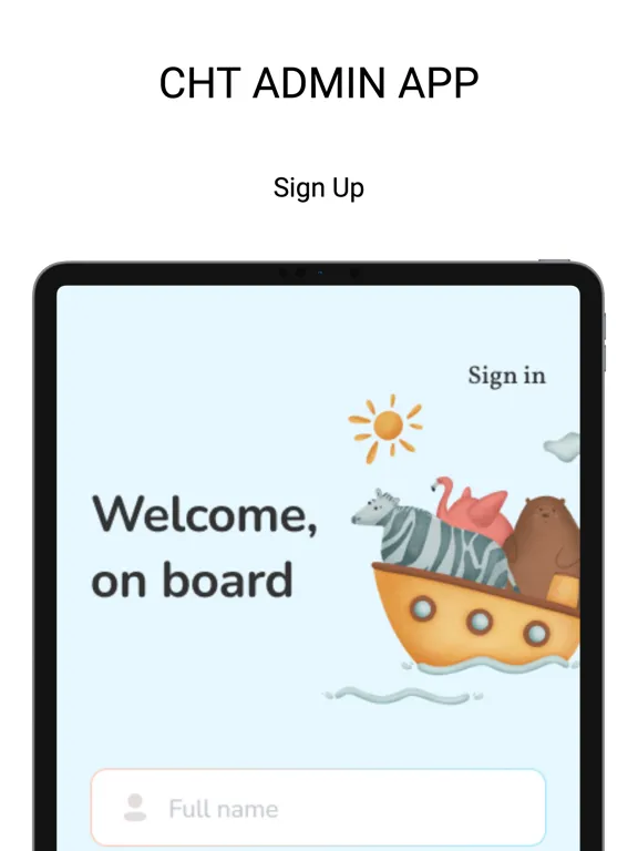 CHT Admin App iPad 應用截圖