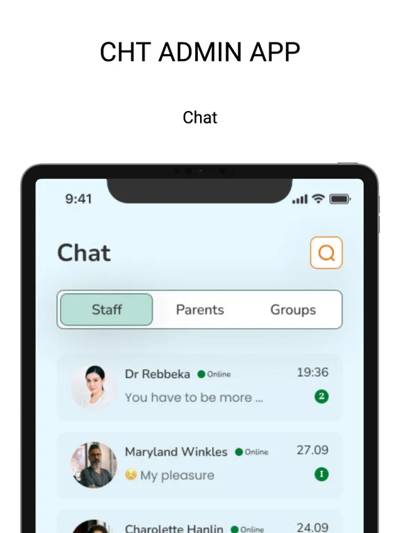CHT Admin App iPad 應用截圖