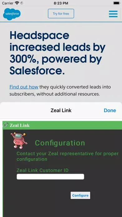 Zeal Link স্ক্রিনশট