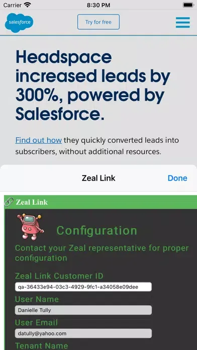 Zeal Link স্ক্রিনশট