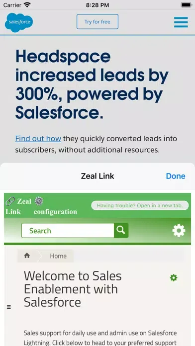 Zeal Link স্ক্রিনশট