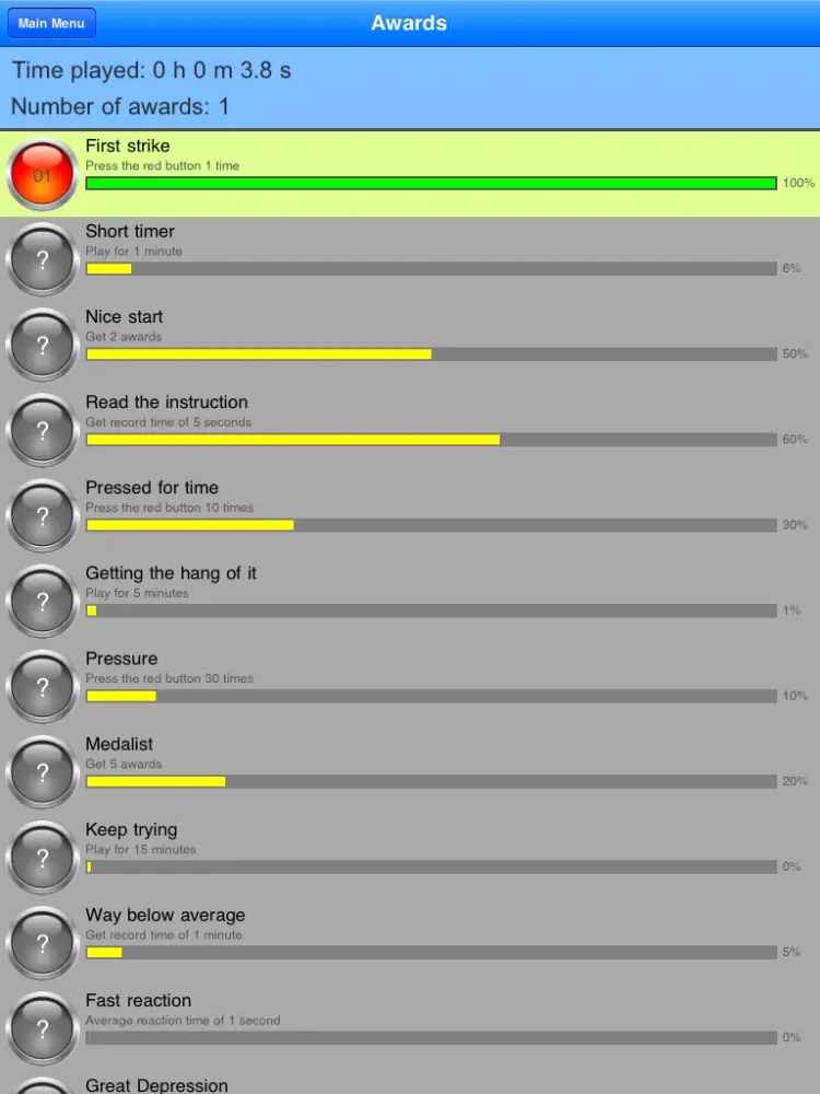 Capturas de pantalla de ALERT! Finger Button Fun (FREE) iPad 
