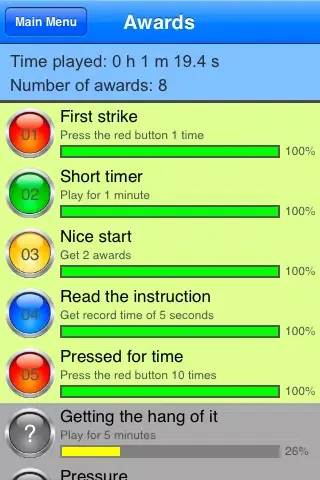 Capturas de pantalla de ALERT! Finger Button Fun (FREE)