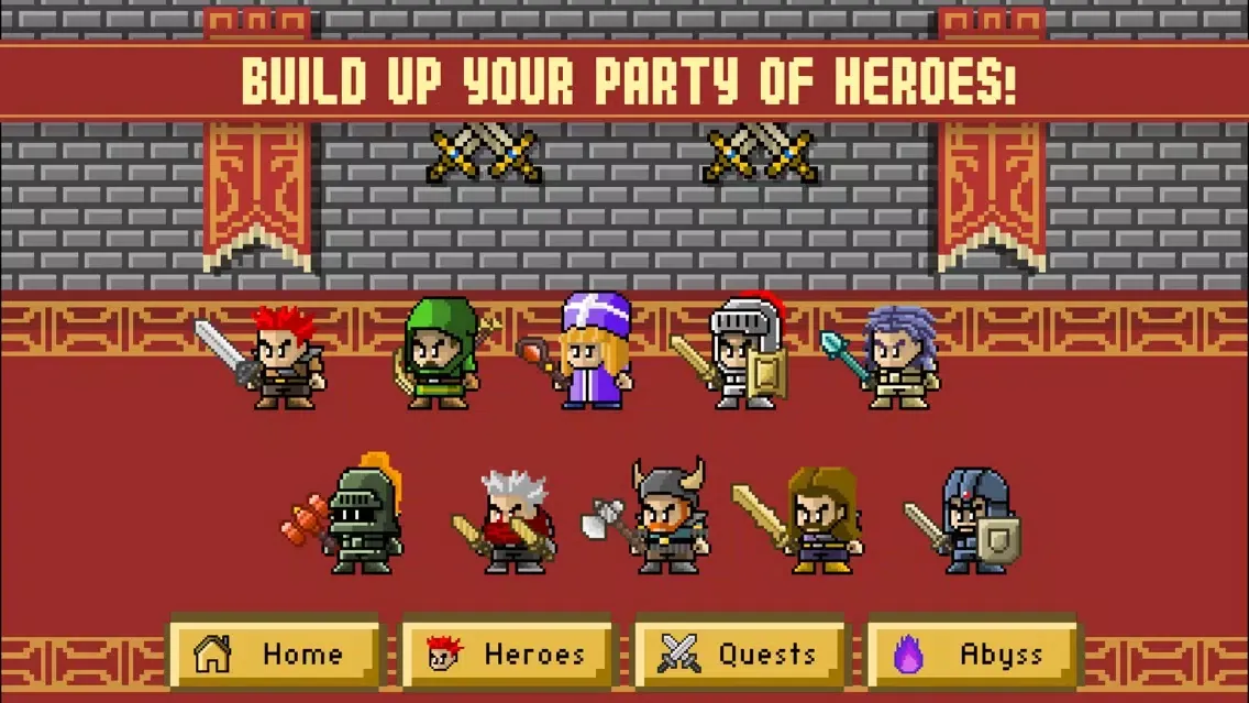 Tangkapan layar Iron Quest