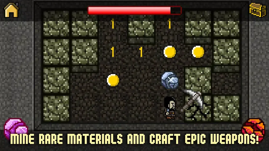 Tangkapan layar Iron Quest