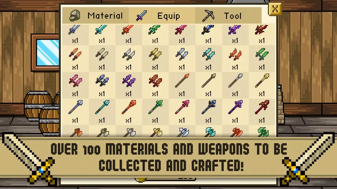 Tangkapan layar Iron Quest