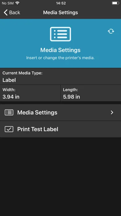 Zebra Printer Setup Utility Screenshots