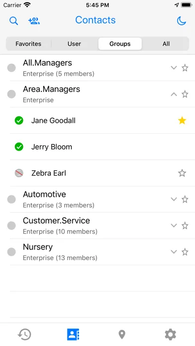 Workcloud PTT Pro 2应用截图
