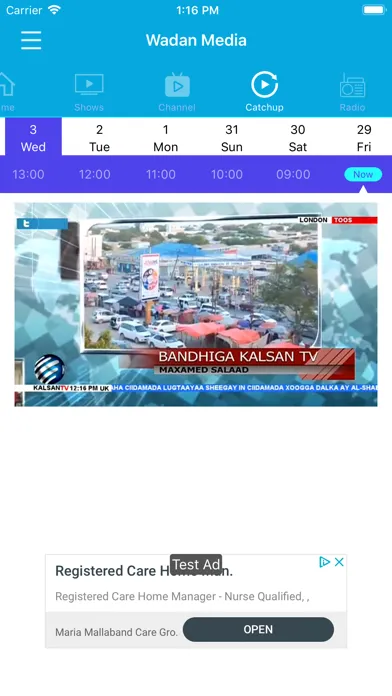 Zrzuty ekranu Wadan Media