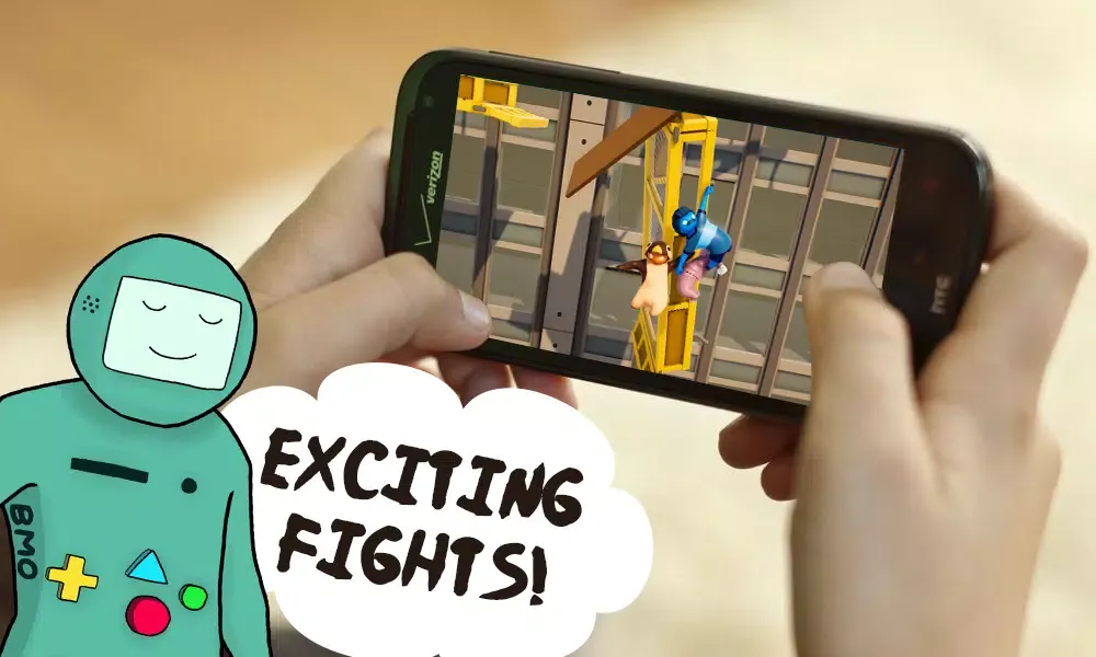 ภาพหน้าจอของ Gang Beasts Adventure Time