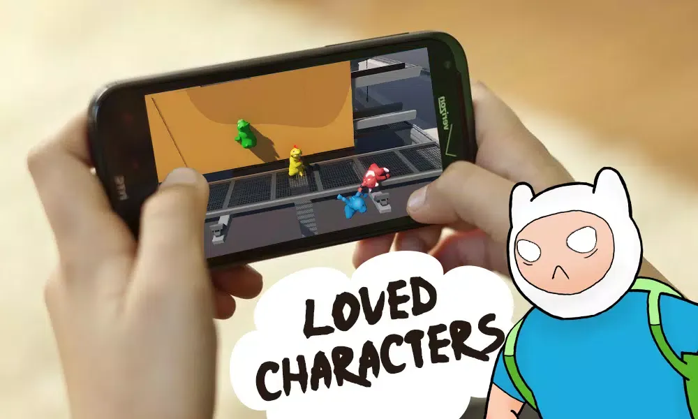 ภาพหน้าจอของ Gang Beasts Adventure Time