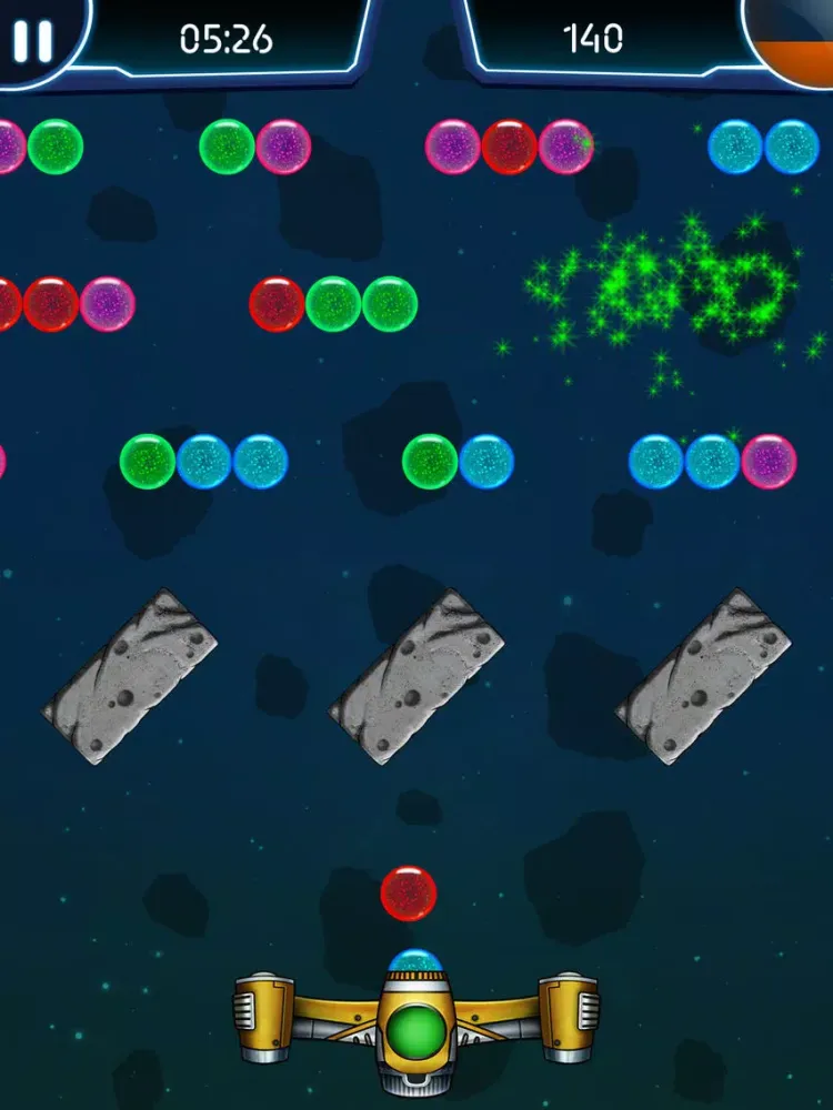 Capturas de pantalla de Bubble Boom Challenge 3 Free iPad 