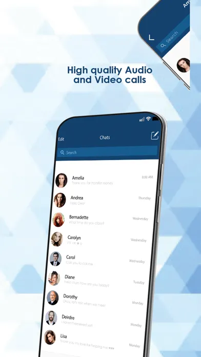 Tangkapan layar Life App Messenger