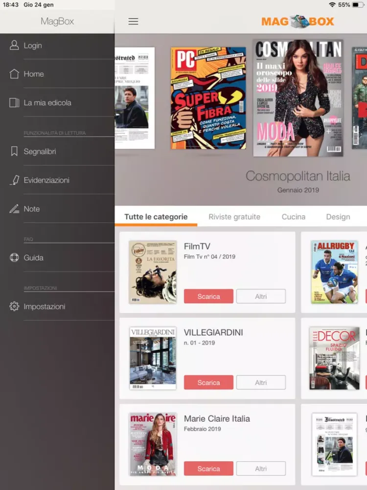 MagBox iPad  Screenshots