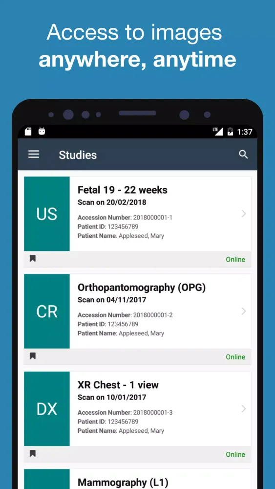 Capturas de pantalla de Qscan Referrer Results