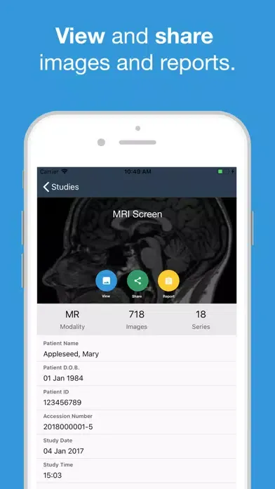 SingMed Diagnostix Viewer Ekran Görüntüleri