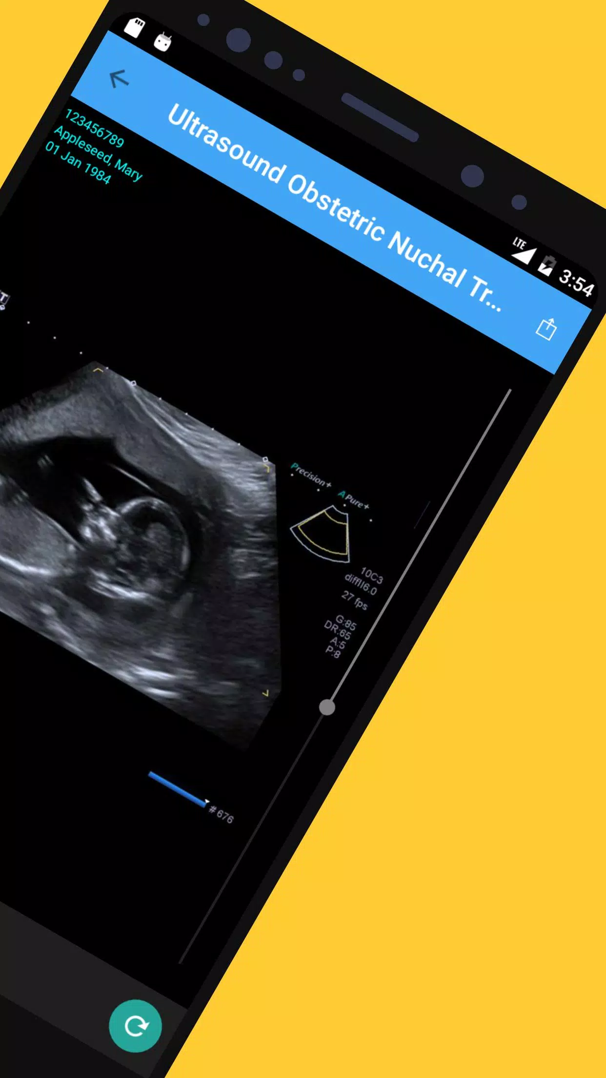 SKG Radiology Patient Screenshots