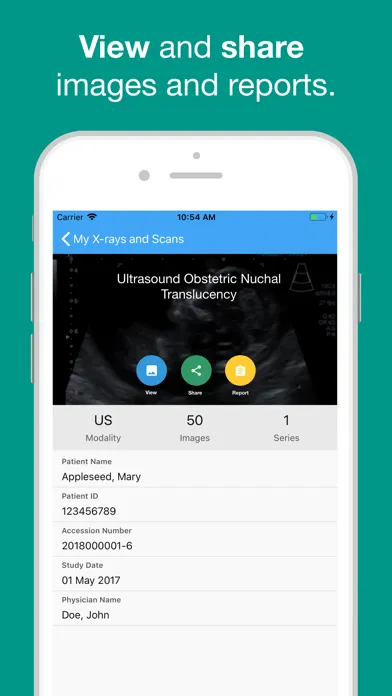 Capturas de tela do CitiScan Radiology Patient
