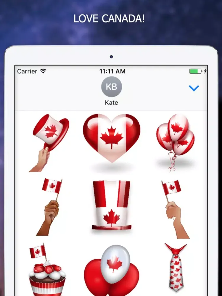 Скриншоты Canada Love iPad 