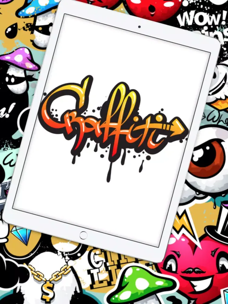 Graffiti King! Ultimate Street Branding Kit iPad  স্ক্রিনশট