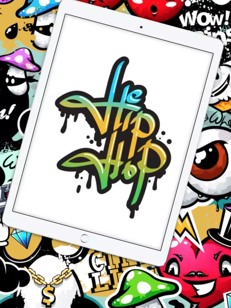 Graffiti King! Ultimate Street Branding Kit iPad  স্ক্রিনশট