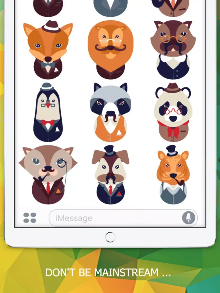 Capturas de pantalla de Hipster Animals - The Ultimate Collection iPad 