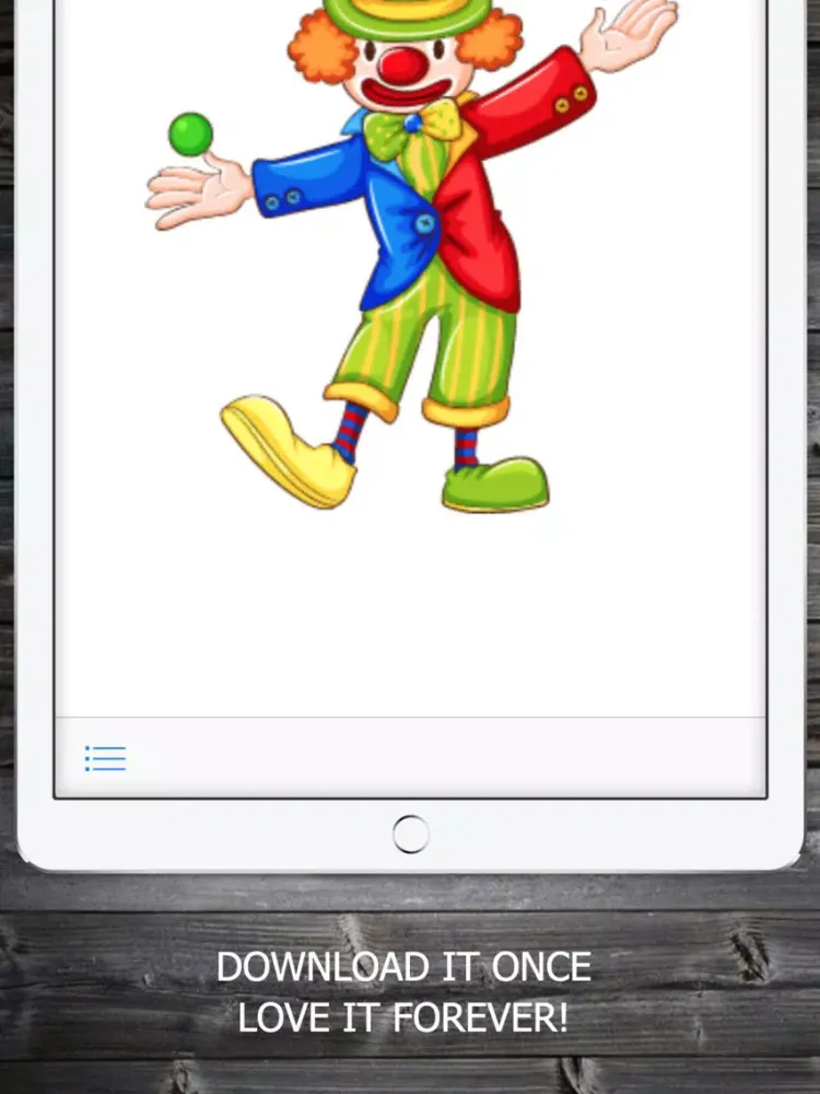 Zrzuty ekranu Clown Party iPad 