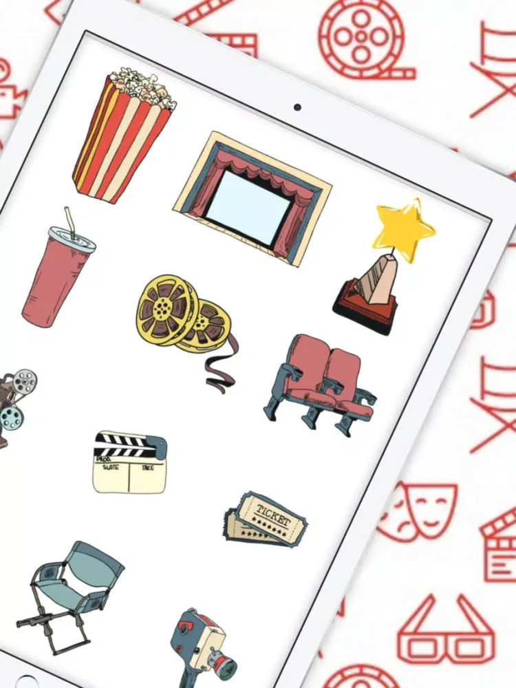 Vintage Cinema - Retro Movie Collection iPad  سکرین شاٹس