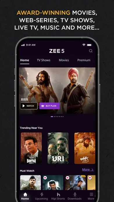 ZEE5 Movies, Web Series, Shows سکرین شاٹس