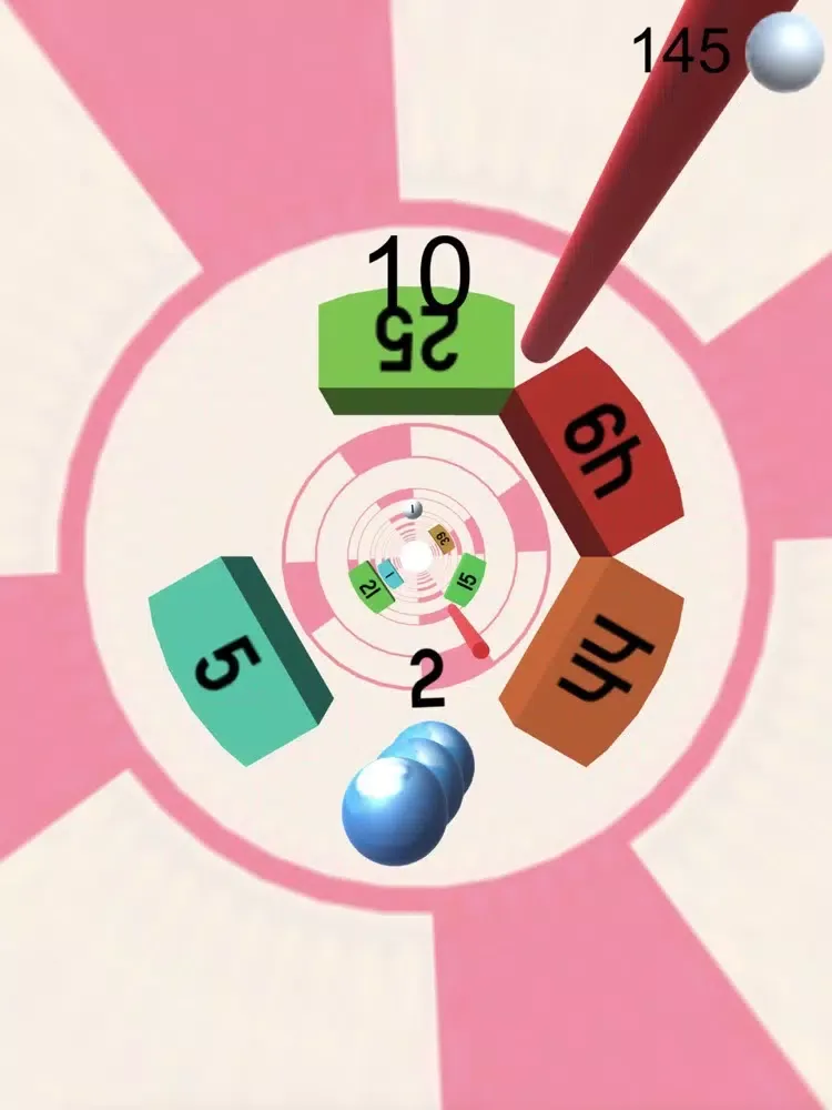 Tangkapan layar Rolly Snake on Vortex Road iPad 