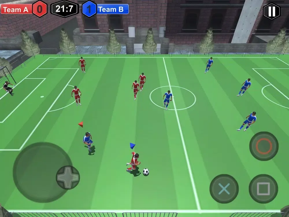 Ảnh chụp màn hình của Street Football Game 2020 iPad 