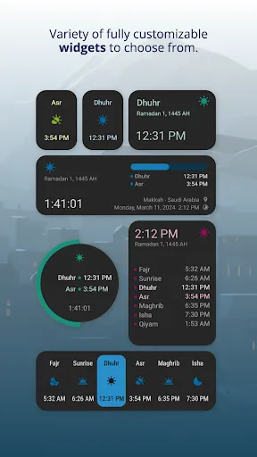 Prayer Times - Qibla & Salah应用截图