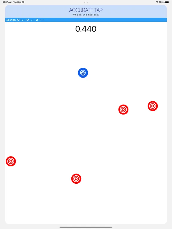 Captures d'écran de TapBack - Reaction Time Games iPad 