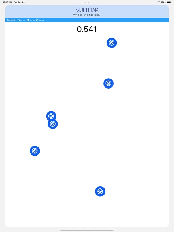 Captures d'écran de TapBack - Reaction Time Games iPad 