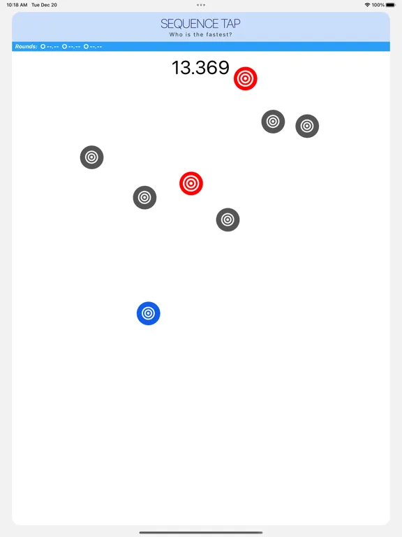 Captures d'écran de TapBack - Reaction Time Games iPad 