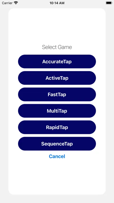 Captures d'écran de TapBack - Reaction Time Games