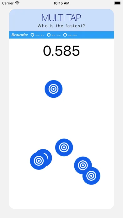 Captures d'écran de TapBack - Reaction Time Games