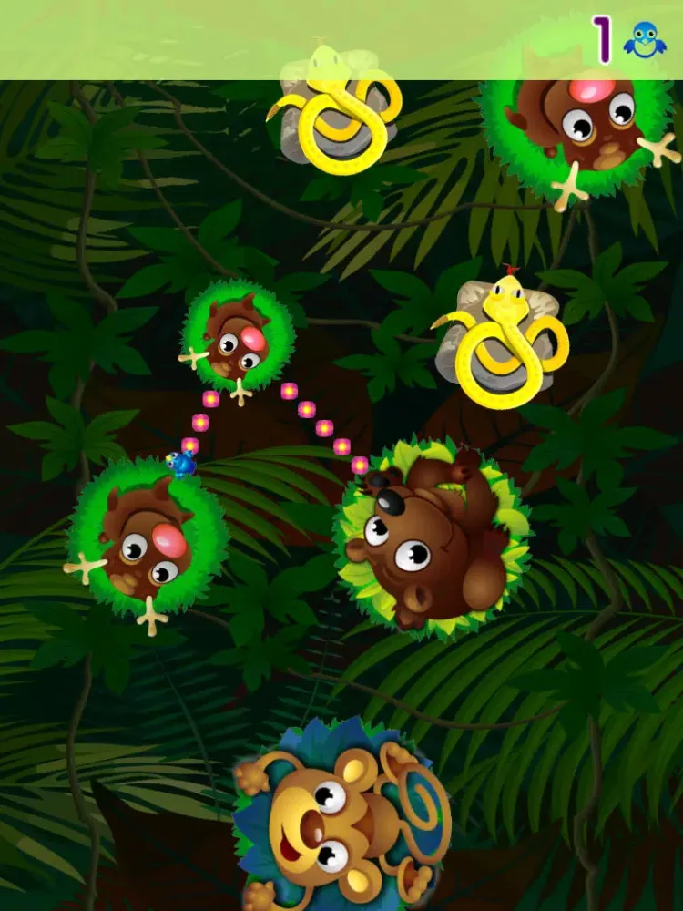 Super Safari Spring Through the Jungle iPad  Screenshots