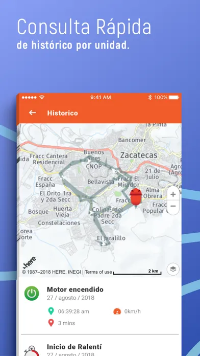 Zeek GPS Screenshots