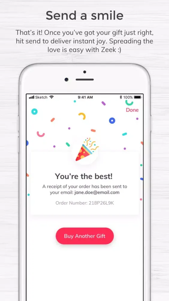 Zeek Shop - Send a Gift Screenshots